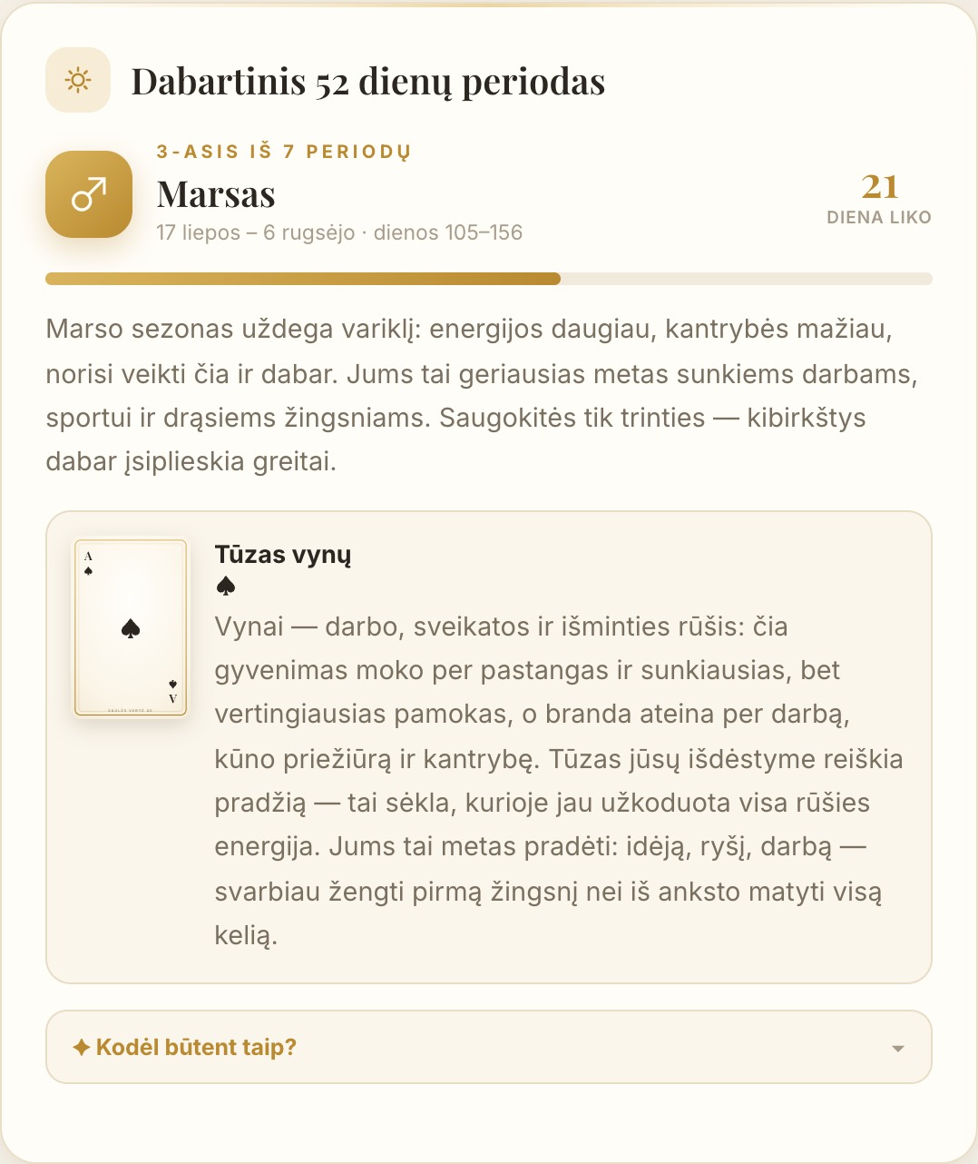 52 dienų periodai ir planetiniai metai